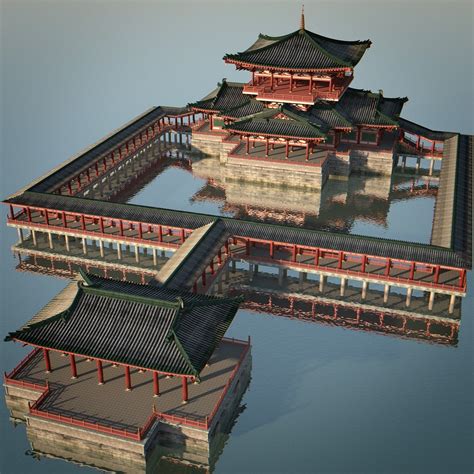 3d chinese palace