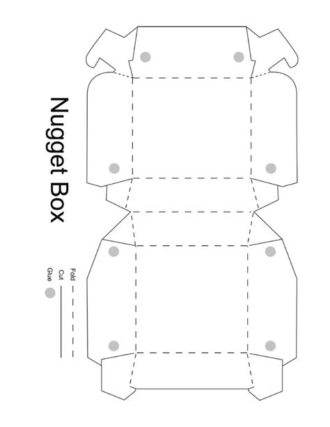 Mcdonalds Happy Meal Box Template Printable - Printable Templates Free