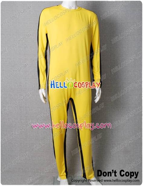 The Game of Death Bruce Lee Jumpsuit Yellow Costume