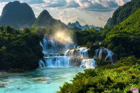 Paradise on earth: Detian Waterfalls - China.org.cn