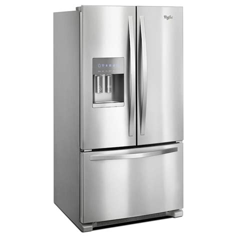 Whirlpool 24.7-cu ft French Door Refrigerator with Ice Maker, Water and ...