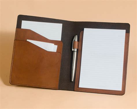 Small Writing Pad Folio - 5 x 8 Legal Pad Folder