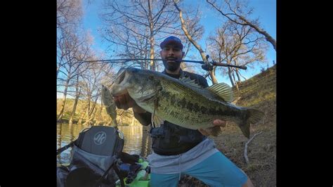 Kayak Bass Fishing- Swimbait Gets Hammered by BIG Bass!! Bucca Bull ...