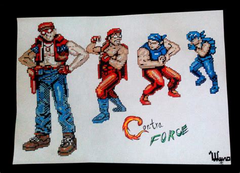 Contra Force. by VitaAwl on DeviantArt