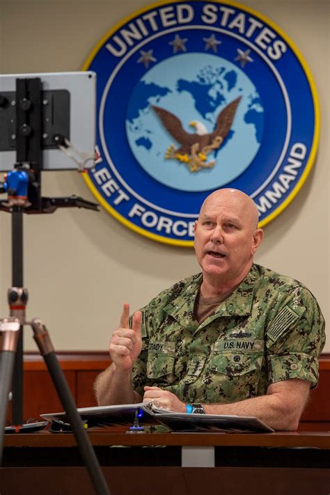 USFFC Commander Delivers Remarks at ASNE Virtual Fleet Maintenance, Modernization Symposium > U ...