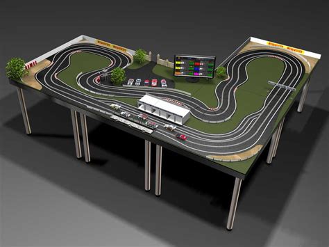 Slot Car Track Layouts 1/32