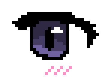 anime eye | Pixel Art Maker