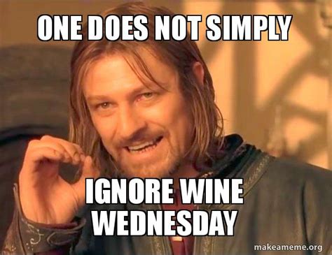 Wine Wednesday Memes