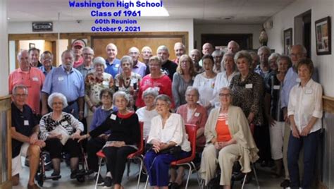 Washington High School class of 1961 celebrates anniversary - Washington Daily News | Washington ...