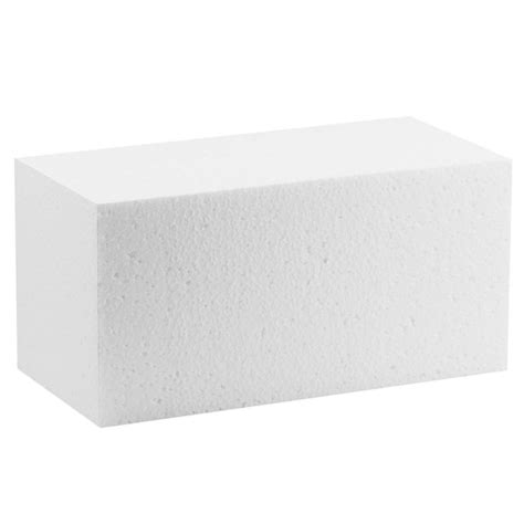 Hard Foam Craft Blocks / Cubes - Non-Squishy Polystyrene Bricks by MT ...