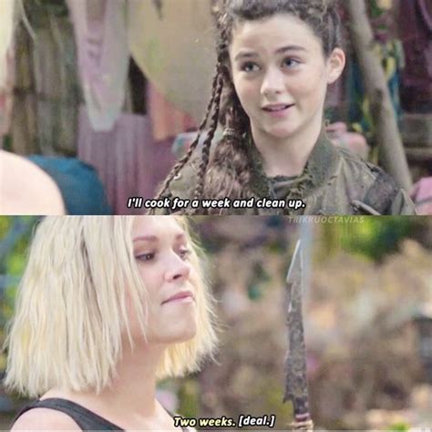 Madi and Clarke | The 100 show, The 100 clexa, The 100