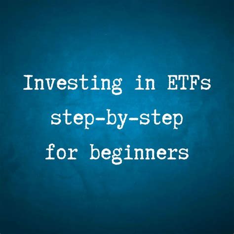 ETFs for beginners: Step-by-Step ETF how-to guide 2024 - Revenue.Land