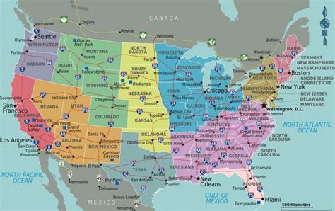 Map Of Midwest States With Cities - Printable Map