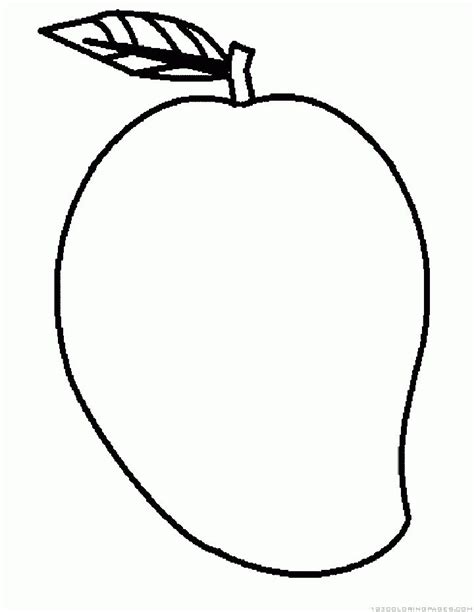 Mango clipart Fruit clip art photo | Fruit coloring pages, Coloring ...