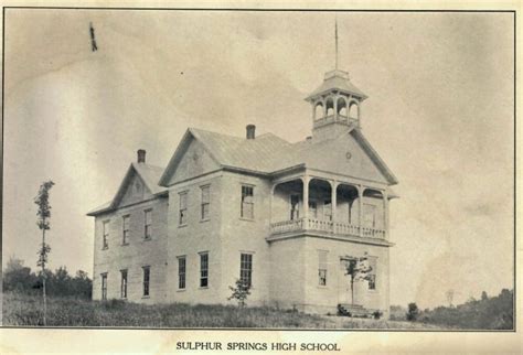 Sulphur Springs High School, 1908 | Washington County, Tennessee ...