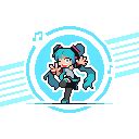 Hatsune Miku @ PixelJoint.com