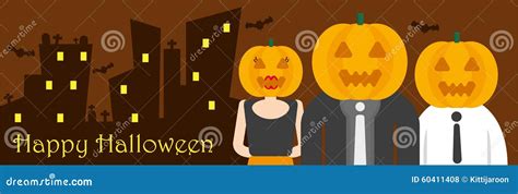 Happy halloween in office stock vector. Illustration of treat - 60411408