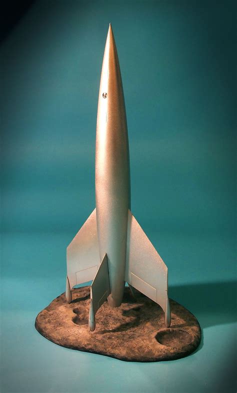 Vintage Science Fiction Model Kit: Destination Moon Rocketship Luna | photo by Frederick Barr ...