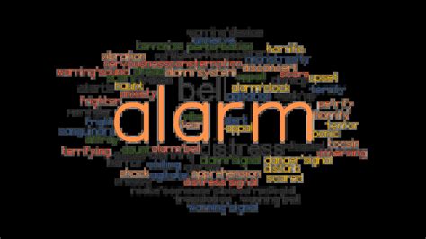 ALARM: Synonyms and Related Words. What is Another Word for ALARM ...