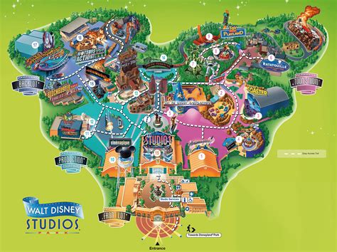 Disneyland Paris Park Maps - DLP Tickets