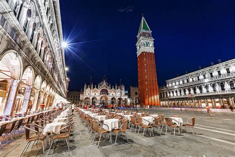 Night View at Piazza San Marco. by Samet Güler on 500px | Piazza san marco, Ferry building san ...