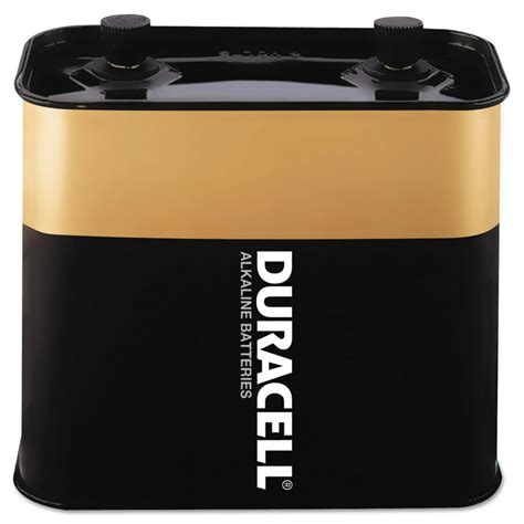Duracell Alkaline Lantern Battery, 6 Volt, Screw-Top, 1/EA - Walmart ...