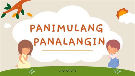 Panimulang Panalangin - YouTube