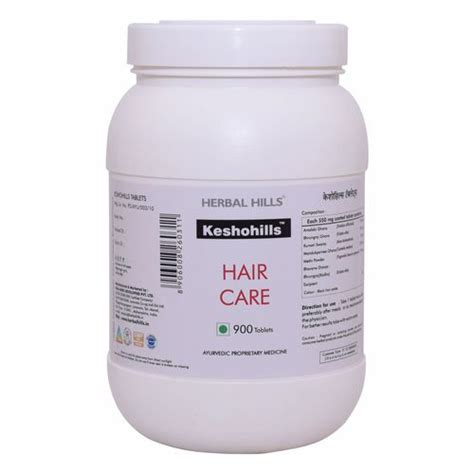 Ayurvedic Hair Care Products For Healthy Hair Growth - Keshohills 900 Tablets at Best Price in ...