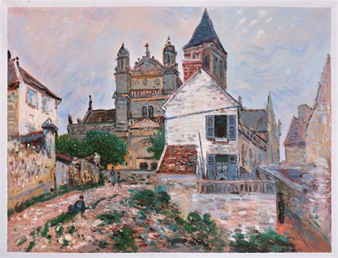 The Church of Vetheuil - Claude Monet Paintings | Claude monet, Claude monet paintings, Monet ...