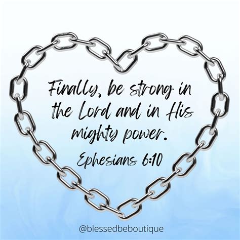 Be Strong In The Lord – Blessed Be Boutique