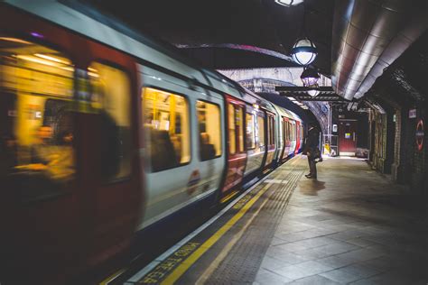 Underground Subway Train Station Free Stock Photo - NegativeSpace