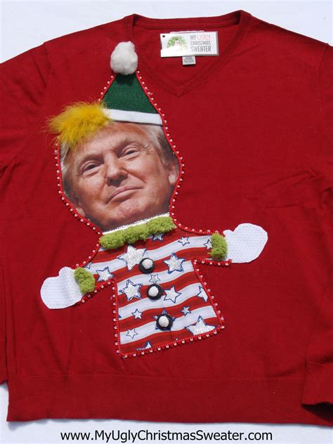 Donald Trump Christmas Sweater – My Ugly Christmas Sweater