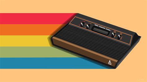 Atari 2600 Retro Wallpaper (Clean) by DastronTM on DeviantArt