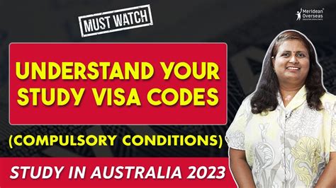 MUST WATCH ! Australia Student Visa - Benefits, Rules and Restrictions - YouTube