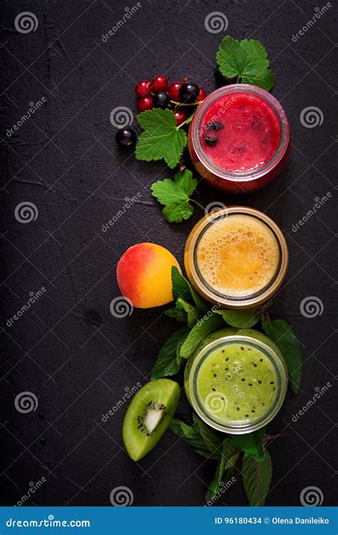 Fresh Healthy Smoothies from Different Berries Stock Photo - Image of ...