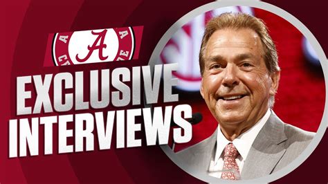 Alabama Crimson Tide at SEC Media Days | Interviews with Nick Saban, Dallas Turner + MORE - Win ...