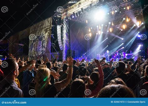 Live performance concert editorial stock photo. Image of festival - 32067473