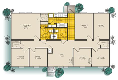 Modular Office Building Floor Plans - kitchencor