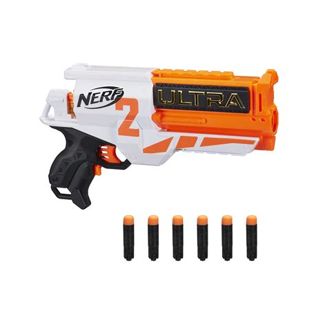 Nerf Ultra Two Motorized Blaster -- Fast-Back Reloading -- Includes 6 ...