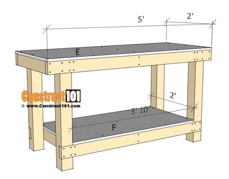 How To Build A Simple Wood Workbench Plans - Tips Update