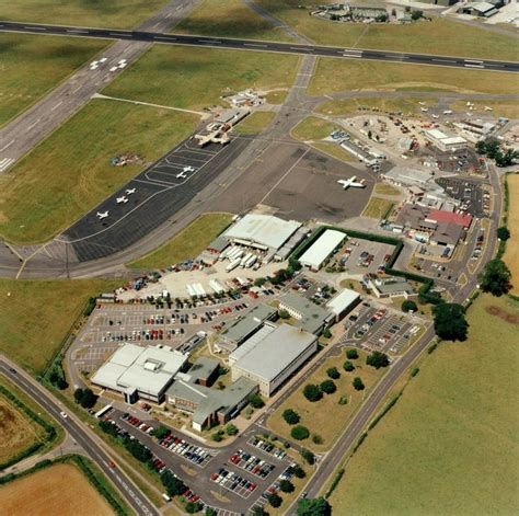 Aerial photograph of Bournemouth Airport, 1998 | Bournemouth airport ...