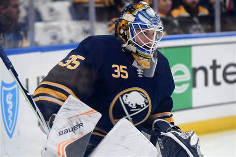 Sabres goalie Linus Ullmark quietly waiting to play - Buffalo Hockey Beat