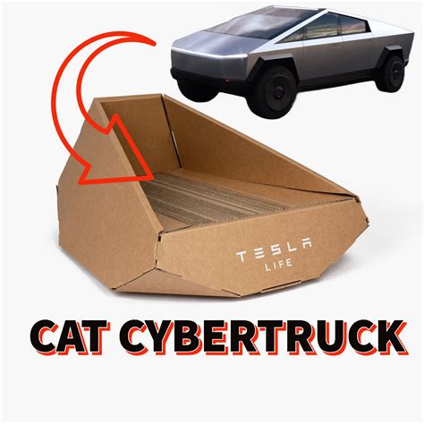 Tesla Is Now Selling a Cat House Inspired by the Design of the Cybertruck - autoevolution