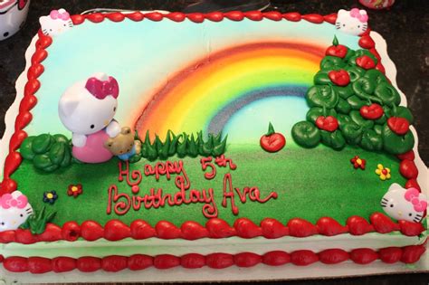 Walmart Hello Kitty Cake