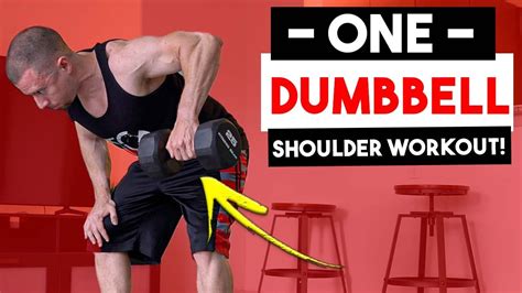 ONE Dumbbell Shoulder Workout for Men (Workouts with ONE Dumbbell ...