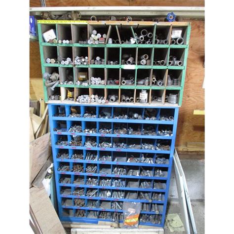 Bolt Bins With Misc. Bolts, Nuts, Etc. Contents Included - Bodnarus ...