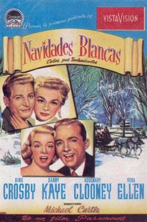 White Christmas (1955) - Poster ES - 728*1100px