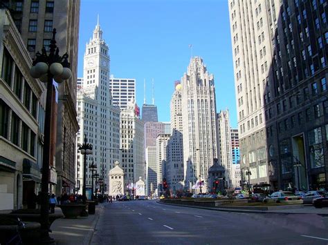 Chicago Miracle Mile Photograph by Anita Burgermeister - Fine Art America