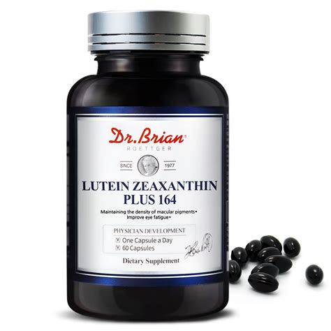 Buy Dr. Brian Eye s Lutein & Zeaxanthin Lutein Supplement with Lutein 16mg Zeaxanthin 4mg ...