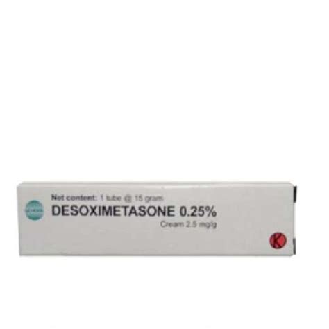 Jual Desoximetasone 0.25 % Cream 15 Gr Di Seller Apotik Adapotek Renon ...